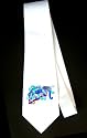 Party Decoration Necktie with reptile, chameleon