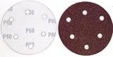 ダブルアクション マジック ペーパー サンダー用 125mm 6穴 各種 100枚 セット (60＃)