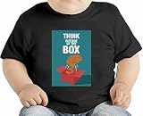 Think outside of the box オーガニックベビーTシャツ 12 - 18 Months