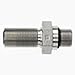 Brennan FS2764-08-08-O - Straight Adapter - 1/2 in Male Flat Face O-Ring x 1/2 in Male O-Ring Boss, Pack of 15