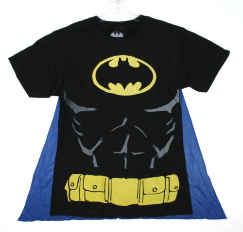  : DC Comics Batman Muscle and Cape Costume T-shirt