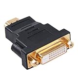 DVI 24+1 (DVI-D) Female to HDMI Male Adapter