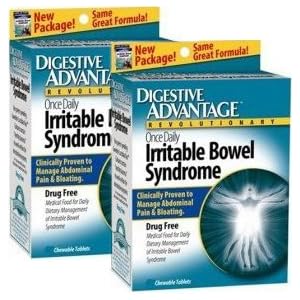 Digestive Advantage IBS for the Dietary Management of Irritable Bowel Syndrome, (2 Pack) 64 Capsules