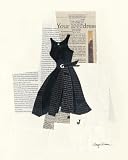 Little Black Dress IV by Avery Tillmon poster print,8 in. x 10 in.