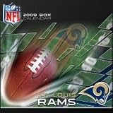ST. LOUIS RAMS 2009 NFL Daily Desk 5" x 5" BOX CALENDAR