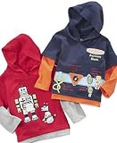 Flapdoodles Baby Boy Hoodie Tee