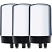 Brita Tap Water Filtration System Replacement Filters for Faucets-Chrome-3 Count, 3ct,