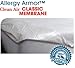 Allergy ArmorTM CleanAir Classic Membrane Allergy Relief Mattress Cover- King 9
