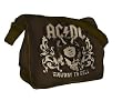 ACDC Music Band Messenger Bag - Brown Highway To Hell Logo Pack