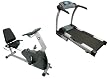 LifeSpan Fitness TR 3000-HRC Treadmill and LifeSpan R2 Recumbent Exercise Bike Package