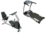 LifeSpan Fitness TR 3000-HRC Treadmill and LifeSpan R2 Recumbent Exercise Bike Package