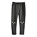 BOBORA Kid Girls Winter Cute Rabbit Printed Warm Fleece Thick Leggings