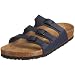 Birkenstock Florida 54751, Damen Clogs & Pantoletten aus Birko-Flor, Blau (Blau), EU 38 (normal)