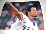 Yu Darvish Texas Rangers Autographed Hand Signed Photo