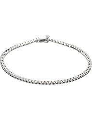 1 ct tw Diamond Tennis Bracelet 7 1/4" in 14k Yellow Gold