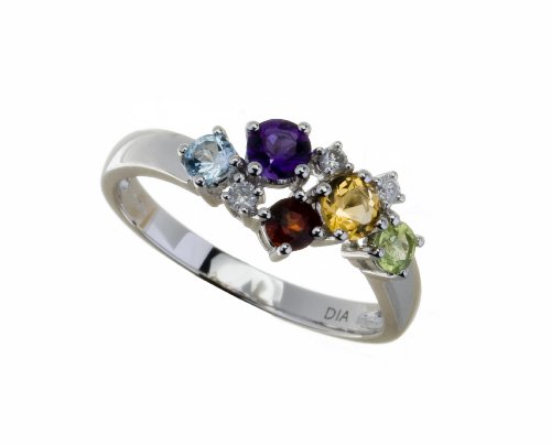 Damen-Ring 9 Karat (375) Gelbgold Gr. 49 (15.6)  Citrin 1 Preisvergleich