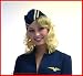 Schiffchen für Stewardess Flugbetreuerin Hut Neu