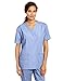 WonderWink Womens Origins Bravo V-neck Top Medical Scrubs Shirt, Ceil Blue, Small US
