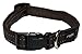 Reflective Dog Collar for Medium Dogs, Adjustable from 12-17 inches, Brown