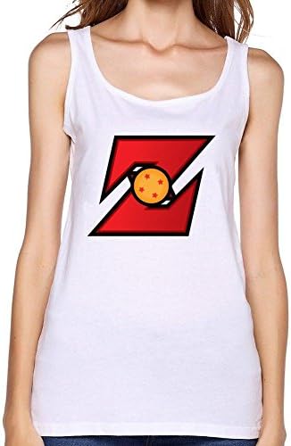 FUSHUO90WTT Women's Dragonball Z top Size XL White
