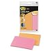 Post-it® Super Sticky Removable Label Pads, 2.875 x 4.62 Inches, Orange, Pink, 2 Pads, 50 Labels per Pack (2900-OP)