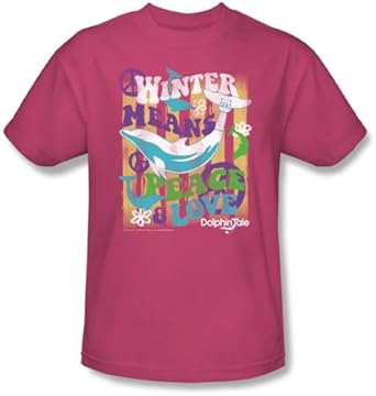 Dolphin Tale Winter Means Mens Short-Sleeve T-Shirt