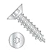 #4 x 3/8" Type AB Self-Tapping Screws/Six-Lobe (Torx)/Flat Undercut Head/Steel/Zinc (Carton: 10,000 pcs)