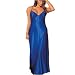 Shirley Charmeuse and Lace Long Gown