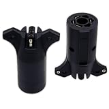 4-Wire to 7-Wire Trailer RV Plug Adapter Converter