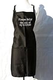 Deluxe Embroidered Apron - Please Help, Get Out of My Kitchen