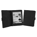 Cover-Up - Custodia in Canapa Naturale con funzione stop / attivazione per Amazon Kindle Paperwhite (Stile Libro) - nero fumo