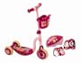 Bratz Babyz So Spunky 3-Wheel Push Scooter & Helmet/Protective Gear