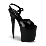 FLAMINGO-809 8" Heel Ankle Strap Platform Sandal