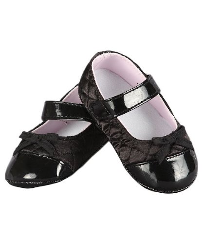 Little Me Quilted Mary Jane Booties (Infant Girls Sizes 1 - 3)