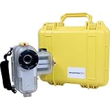 Bonica Snapper HDDV, 5.0MP, 3x Optical Zoom, Digital Still/Media Camcorder with Silicone Skin and Underwater Housing, Waterproof to 180'