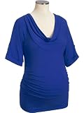 Old Navy Maternity Cowl Neck Button Tab Shirt
