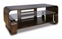 Bell'O WAVS-341 Bent Wood Audio Video Cabinet (Espresso Finish)
