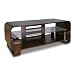 Bell'O WAVS-341 Bent Wood Audio Video Cabinet (Espresso Finish)
