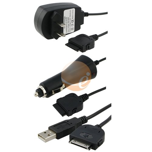 APPLE IPHONE 3G iPhone 3Gs 16GB 32GB - iPod Nano 4th Gen - iPod Touch 2nd Gen usb cable + car charger + travel charger