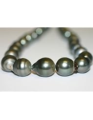 Tahitian Black Pearl Necklace - 1971