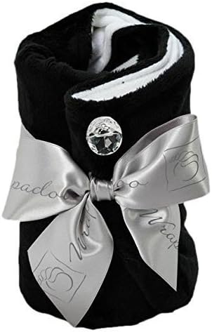 Wrapadoo 2-in-1 Hair Towel, Black