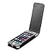 Fosmon FLY Series Flip Leather Case for Apple Iphone 5 - Black