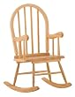 Stork Craft Child's Rocker, Natural