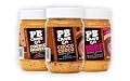 PB Crave Natural Peanut Butter, Variety Pack, 1 Choco Choco, 1 Cookie Nookie, 1 Razzle Dazzle, 16oz Jars, (3 Jars Total)