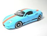 Review Spark S0710 / Diecast Model Porsche Boxster Stola GTS (2003) in Light Blue (1:43 scale)