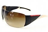 PRADA SPS07H SPS-07H Black/ Cream 7OW-6S1 Sunglasses