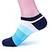 ADFOLF Men's 10 Pack Low Cut Colorful Athletic Running No Show Cotton Socks