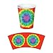Tie-Dyed Beverage Cups   (8/Pkg)