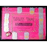 Angel Wings Design - Hand Painted - Frame - 5 x7 - Rectangle Photo Opening by BELLISSIMO!