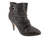 GATHERED ANKLE BOOTIE